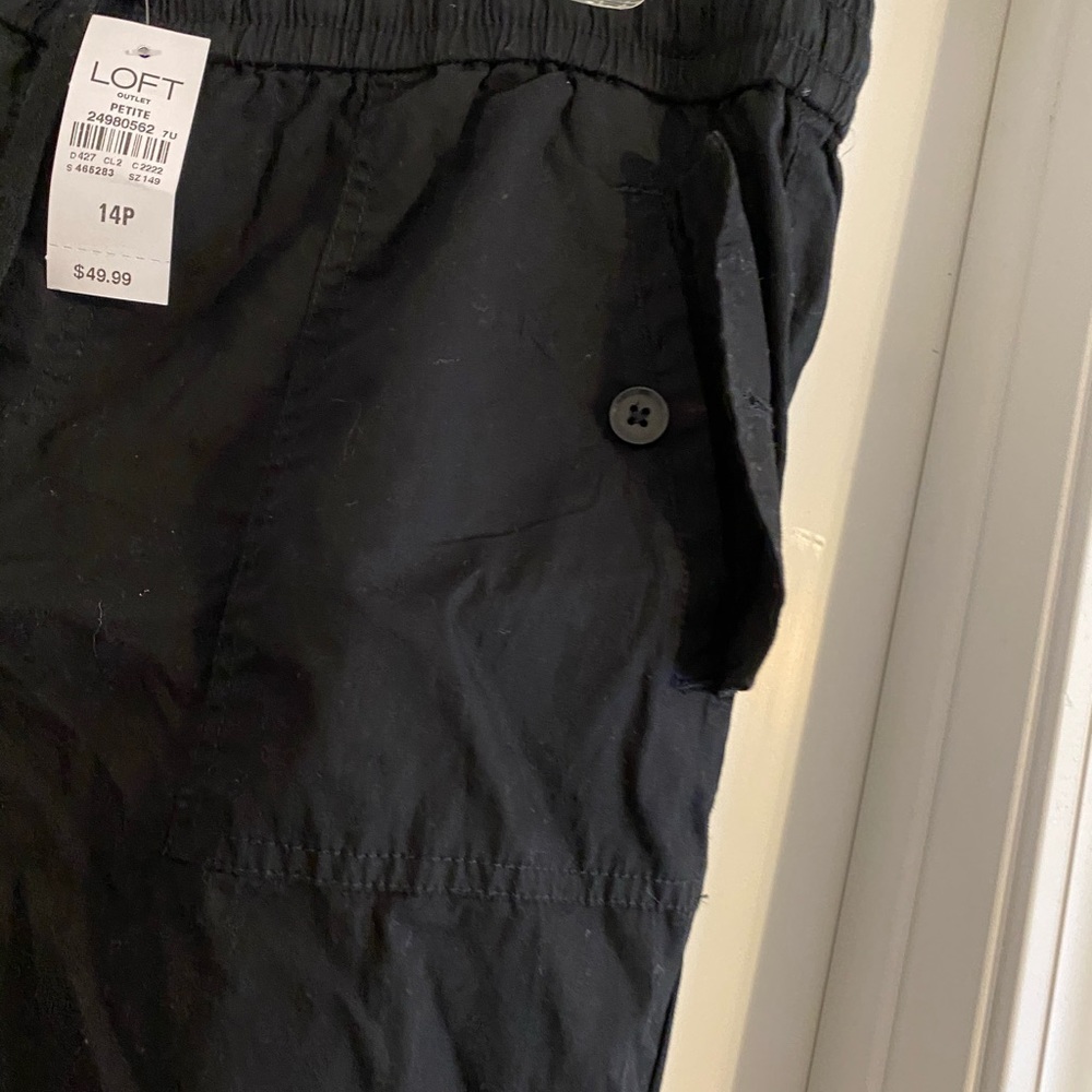 Crop cargo pants